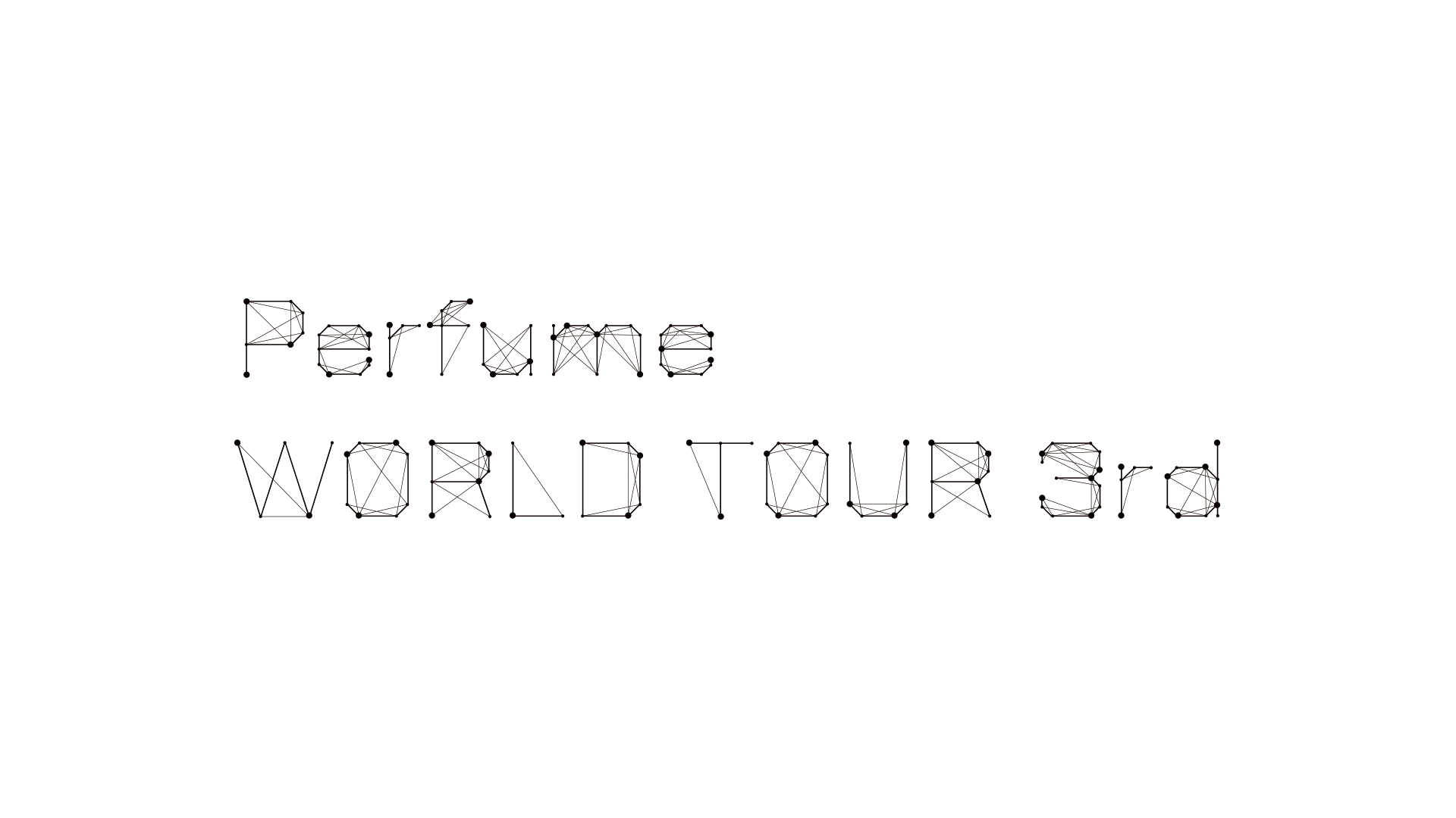 Perfume World Tour 3rd /Logo Design | Perfume Global Lab